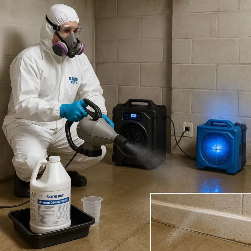 Sanitization and Odor Removal process in Waretown, NJ
