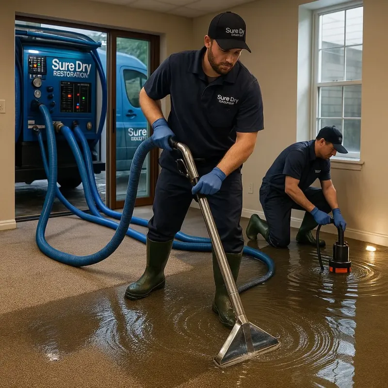 Water Extraction and Removal process in Waretown, NJ